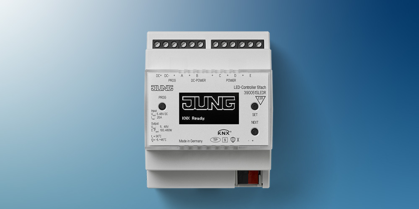 KNX LED-Controller bei Wiedmann Elektrotechnik in Burgthann / Großvoggenhof