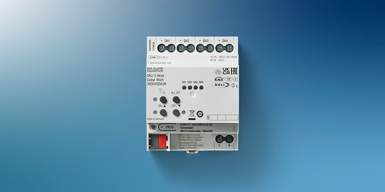 KNX DALI 2 Gateway Colour bei Wiedmann Elektrotechnik in Burgthann / Großvoggenhof